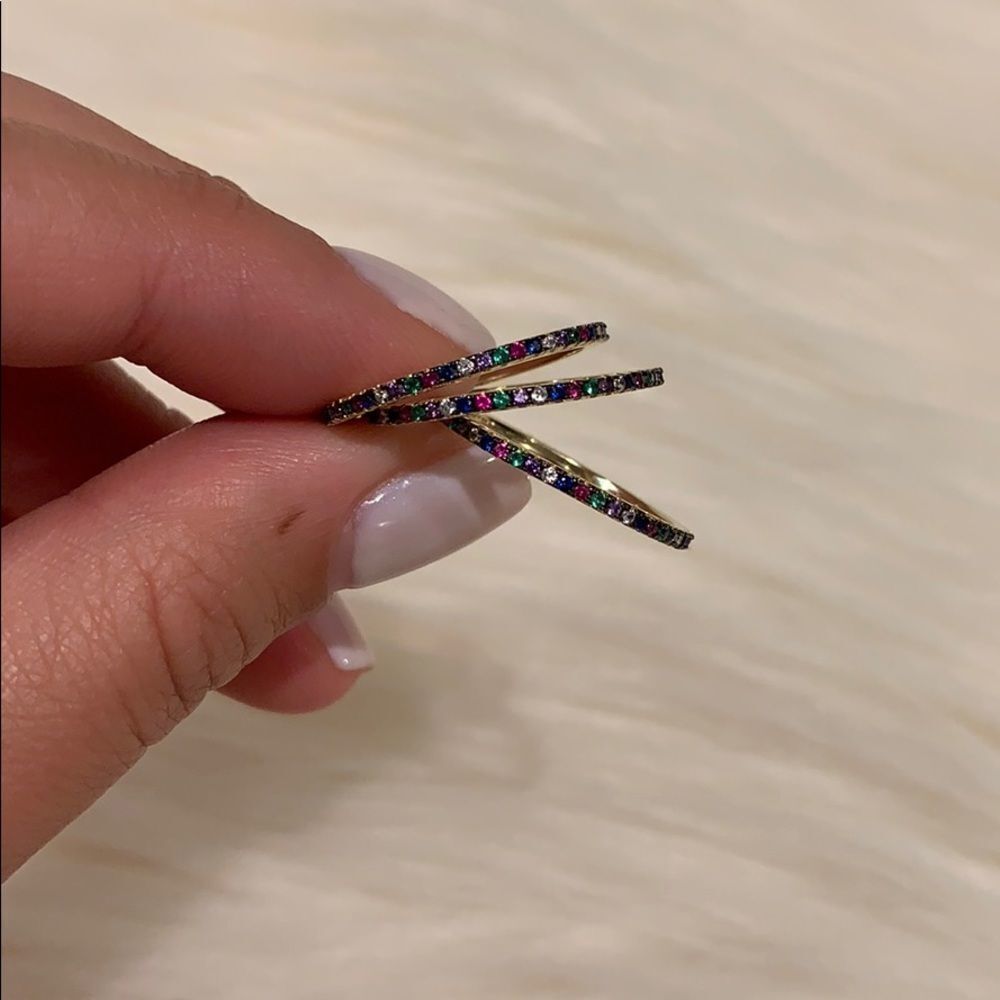 Multi Colored Rings - Picture 3 of 4